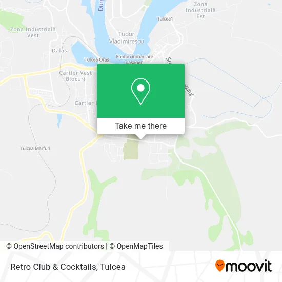 Retro Club & Cocktails map