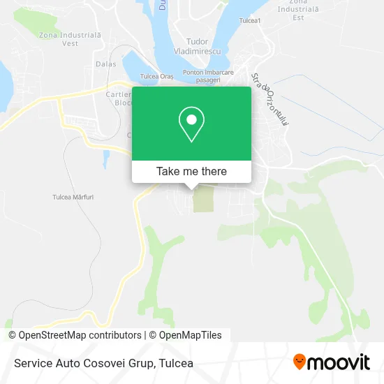 Service Auto  Cosovei Grup map