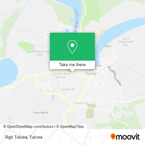 Rgb Tulcea map