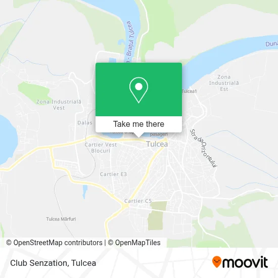 Club Senzation map