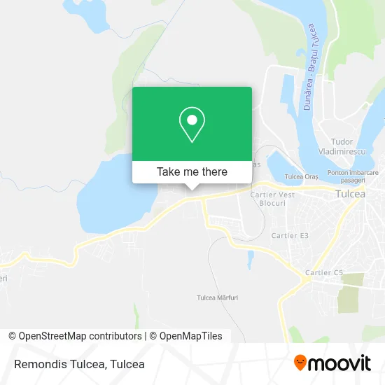 Remondis Tulcea map