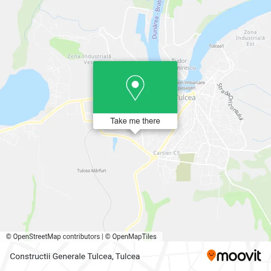 Constructii Generale Tulcea map