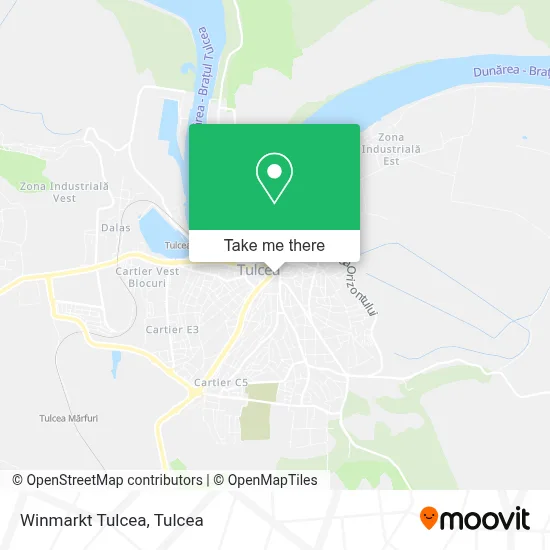 Winmarkt Tulcea map