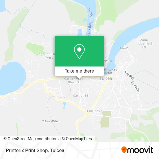 Printerix Print Shop map