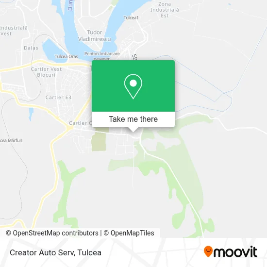 Creator Auto Serv map