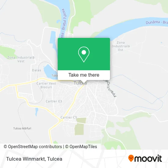 Tulcea Winmarkt map