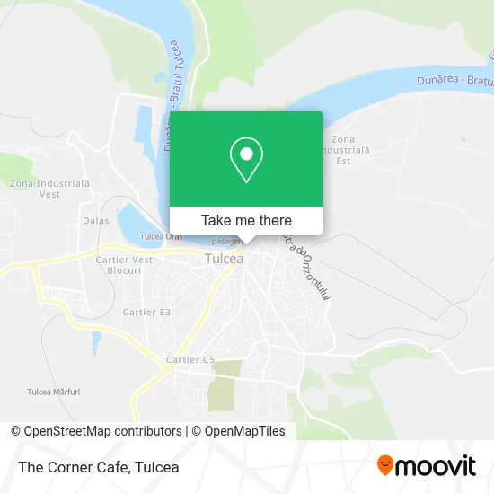 The Corner Cafe map