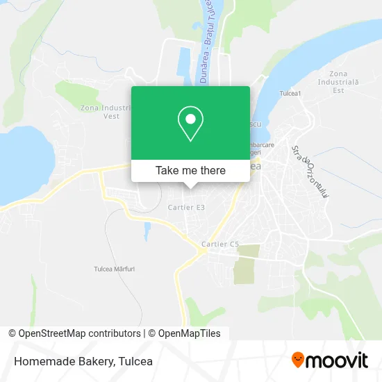 Homemade Bakery map
