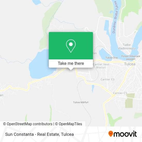 Sun Constanta - Real Estate map