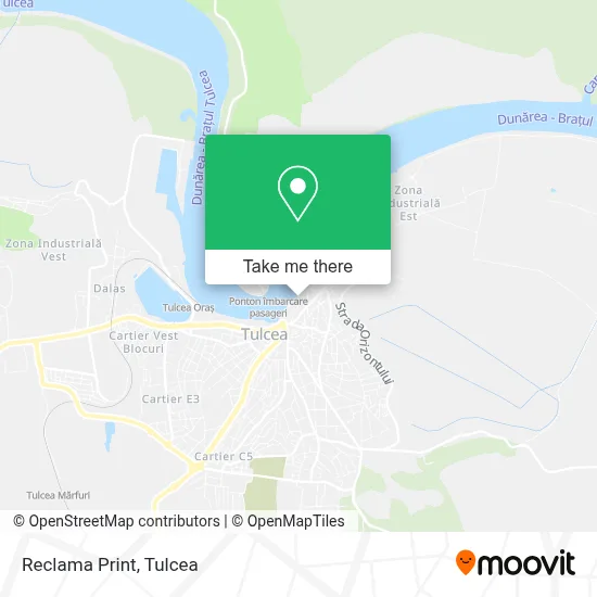 Reclama Print map