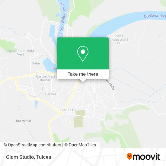 Glam Studio map