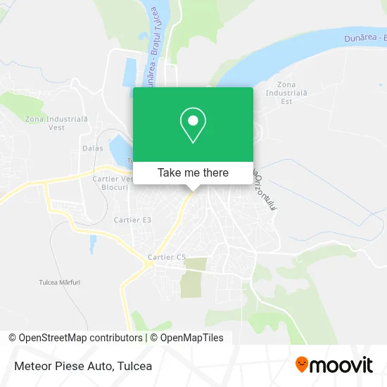 Meteor Piese Auto map