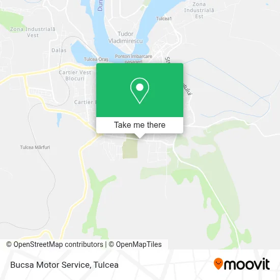 Bucsa Motor Service map