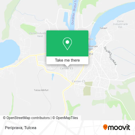Periprava map
