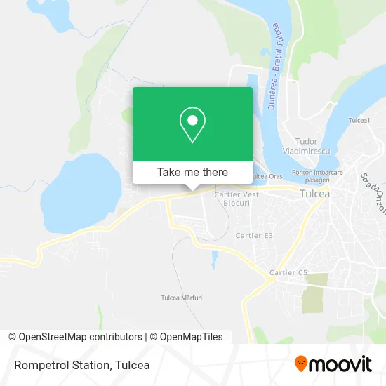 Rompetrol Station map