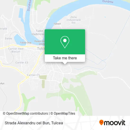 Strada Alexandru cel Bun map