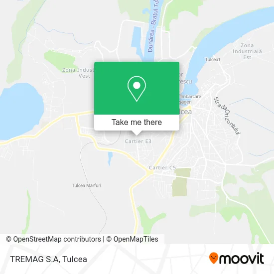 TREMAG S.A map
