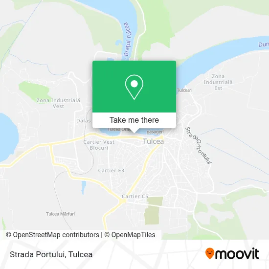 Strada Portului map