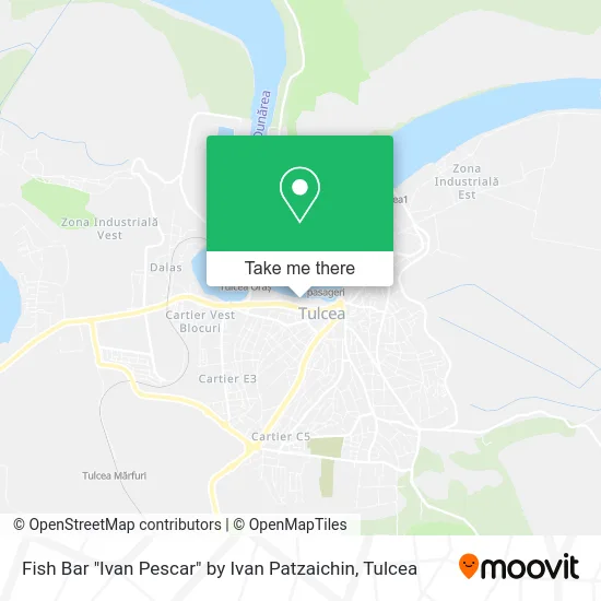 Fish Bar "Ivan Pescar" by Ivan Patzaichin map