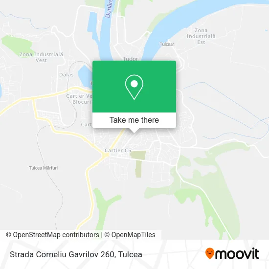 Strada Corneliu Gavrilov 260 map