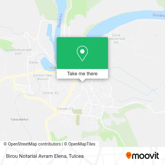 Birou Notarial Avram Elena map