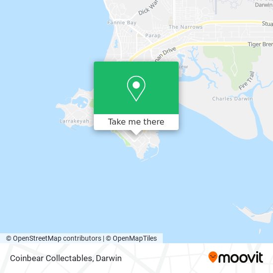 Coinbear Collectables map