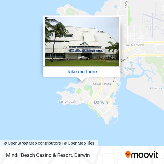 Mindil Beach Casino & Resort map