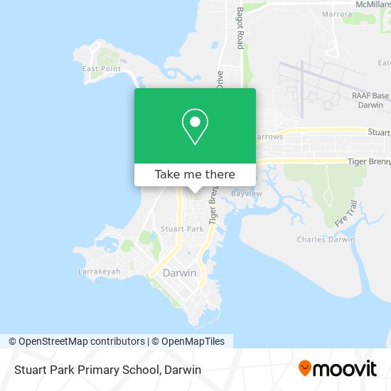 Stuart Park Primary School map