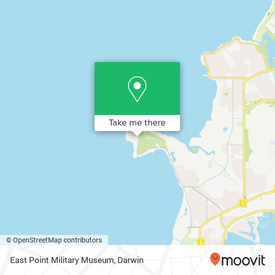 Mapa East Point Military Museum