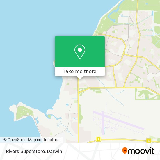 Rivers Superstore map