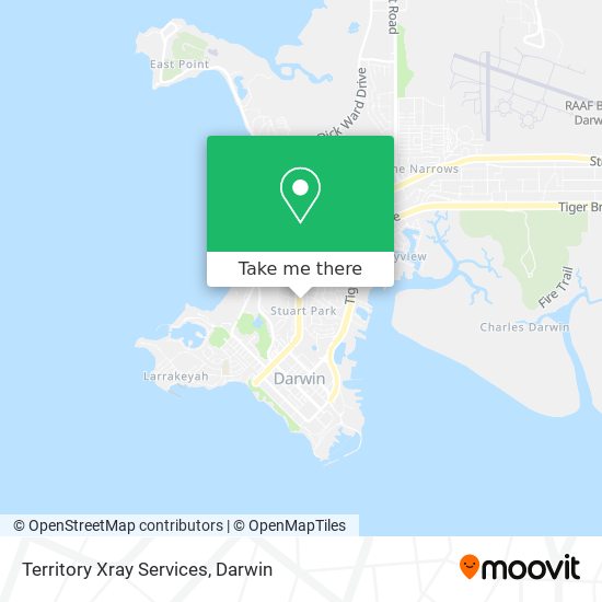 Territory Xray Services map