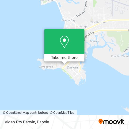 Video Ezy Darwin map