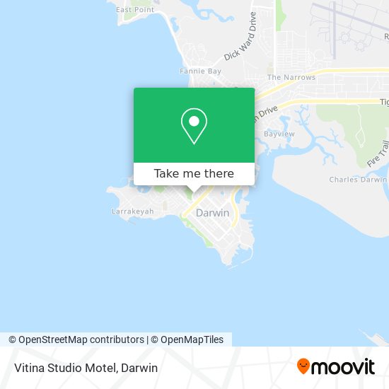 Vitina Studio Motel map