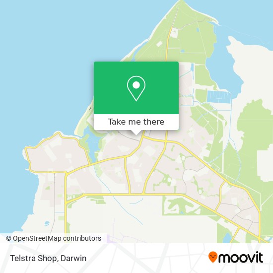 Mapa Telstra Shop