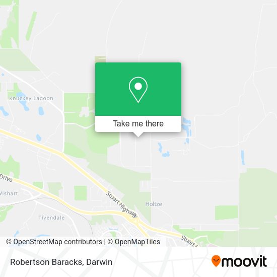 Robertson Baracks map