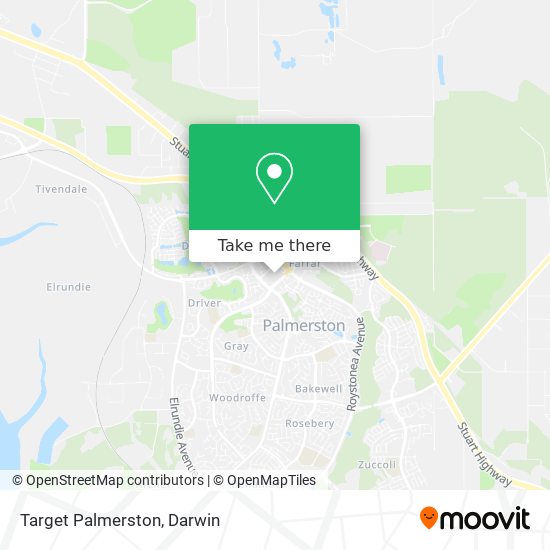 Target Palmerston map