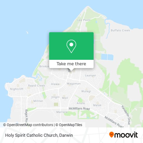 Holy Spirit Catholic Church map