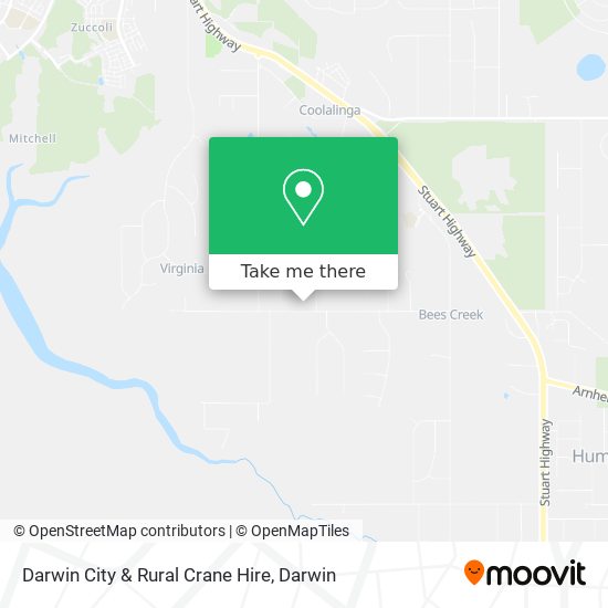 Darwin City & Rural Crane Hire map