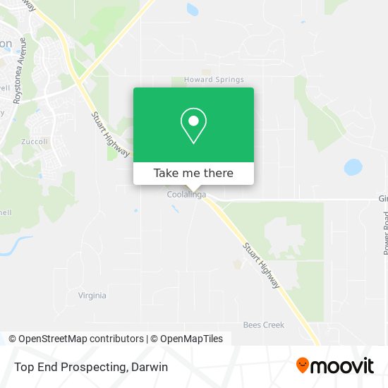 Top End Prospecting map