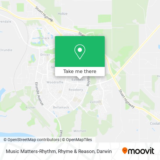 Music Matters-Rhythm, Rhyme & Reason map