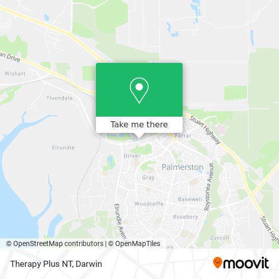 Therapy Plus NT map