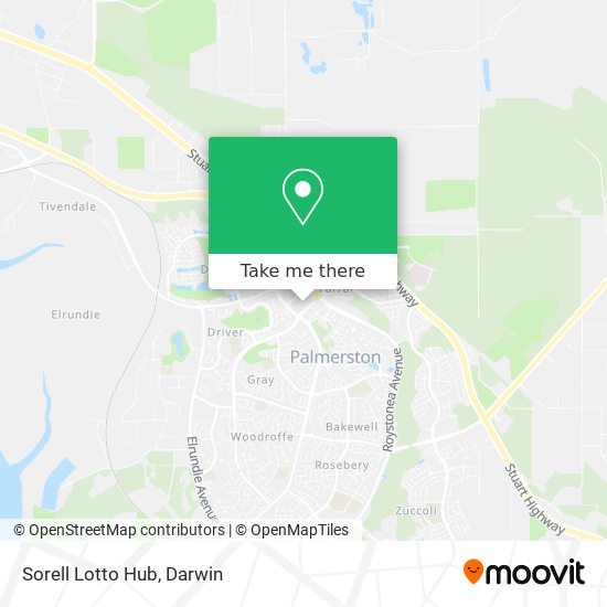 Sorell Lotto Hub map