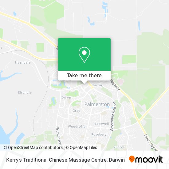 Kerry's Traditional Chinese Massage Centre map