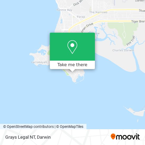 Grays Legal NT map