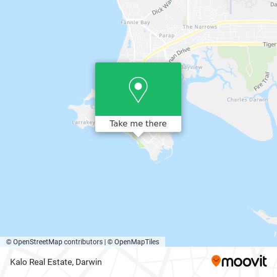 Kalo Real Estate map