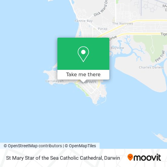 St Mary Star of the Sea Catholic Cathedral map