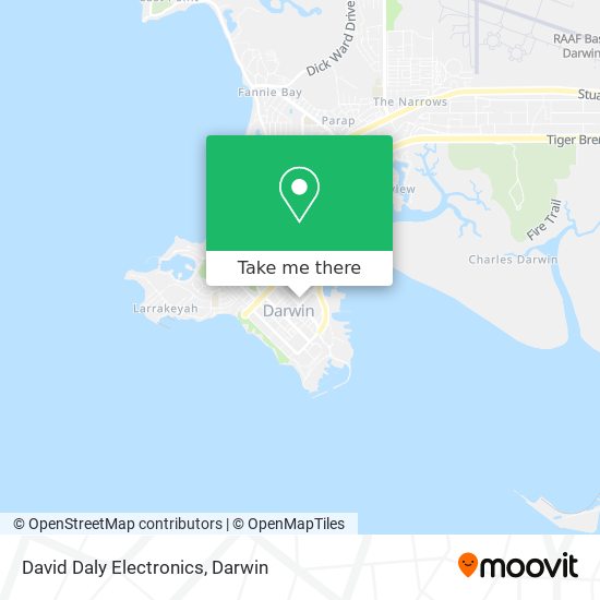 David Daly Electronics map