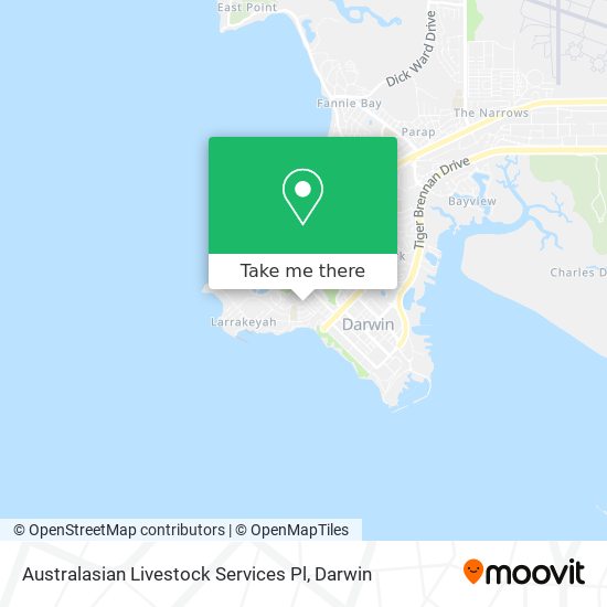 Australasian Livestock Services Pl map