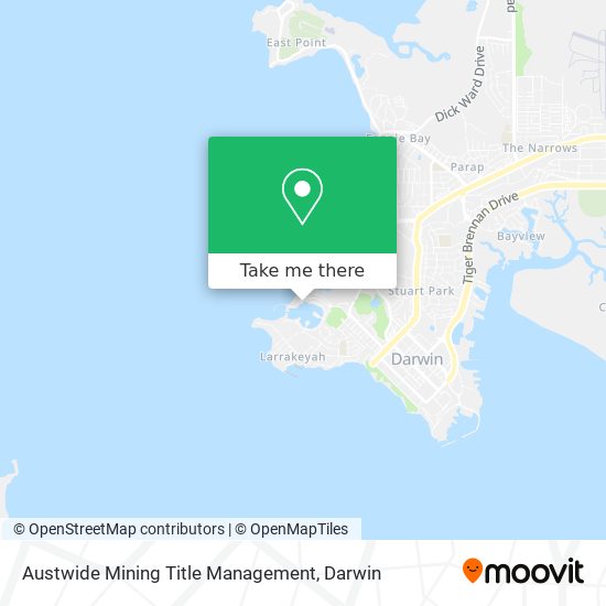 Austwide Mining Title Management map