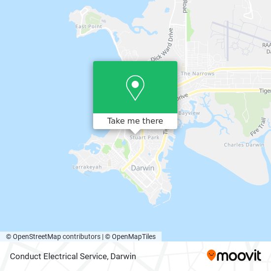 Conduct Electrical Service map